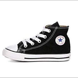 CONVERSE CHUCK TAYLOR HI TOP BLACK UNISEX INFANT
